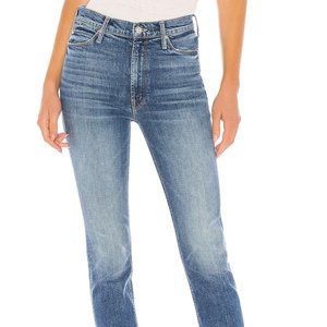 MOTHER Dazzler High Rise Straight Leg